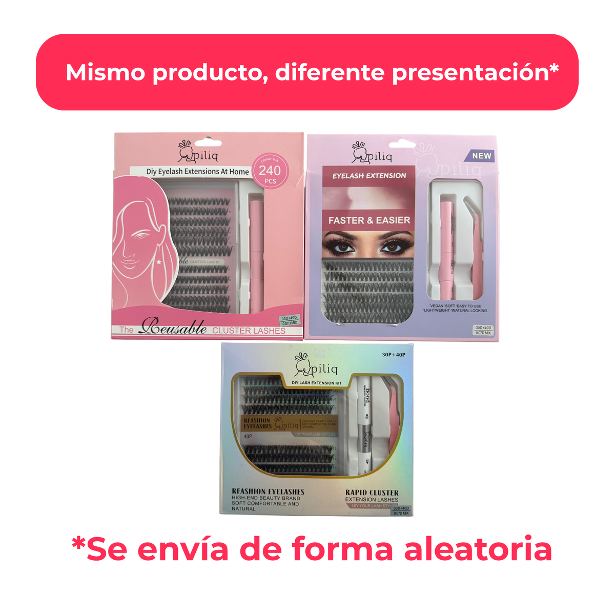 Kit Pestañas DIY Autoaplicación