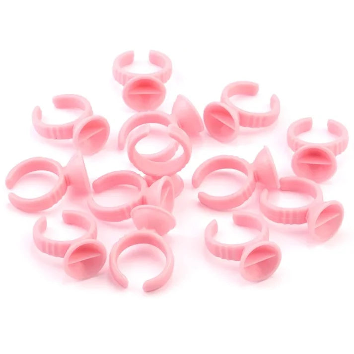 Anillo para Pegamento de Pestañas 100 PZS