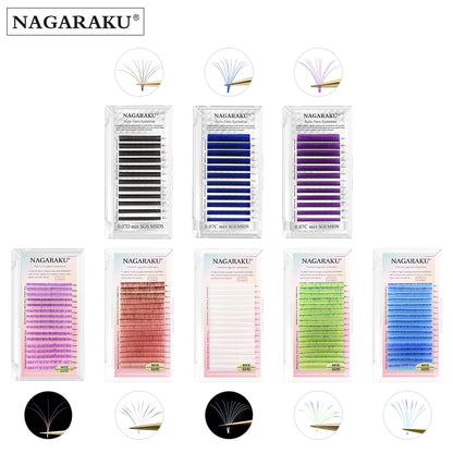 Pestañas Nagaraku Auto Fan Colores