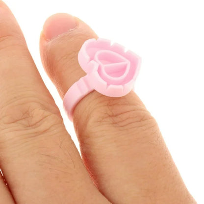Anillo Volumen para Pegamento de Pestañas 100 PZS
