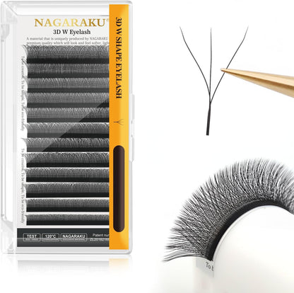 Pestañas Nagaraku W (3D a 8D)