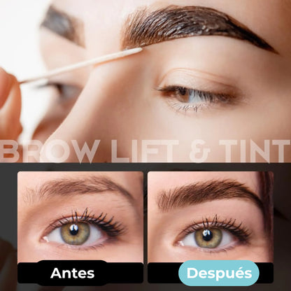 Kit de Lifting y Tinte para Pestañas y Cejas Gollee
