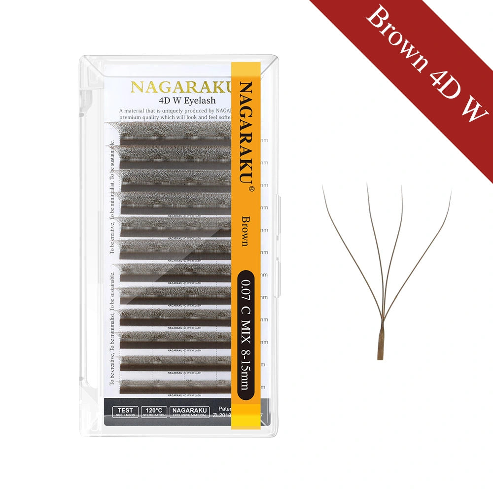 Pestañas Nagaraku W (3D a 8D)