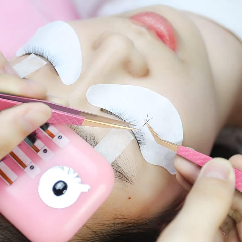 Pinzas Profesionales para Extensiones de Pestañas