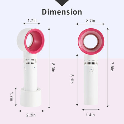Mini Ventilador Circular para Pestañas