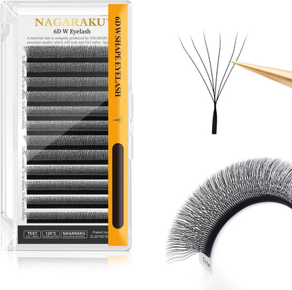 Pestañas Nagaraku W (3D a 8D)