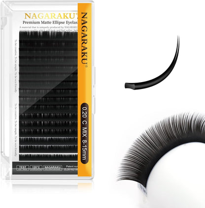 Pestañas Nagaraku Ellipse Flat