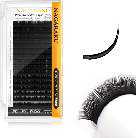 Pestañas Nagaraku Ellipse Flat
