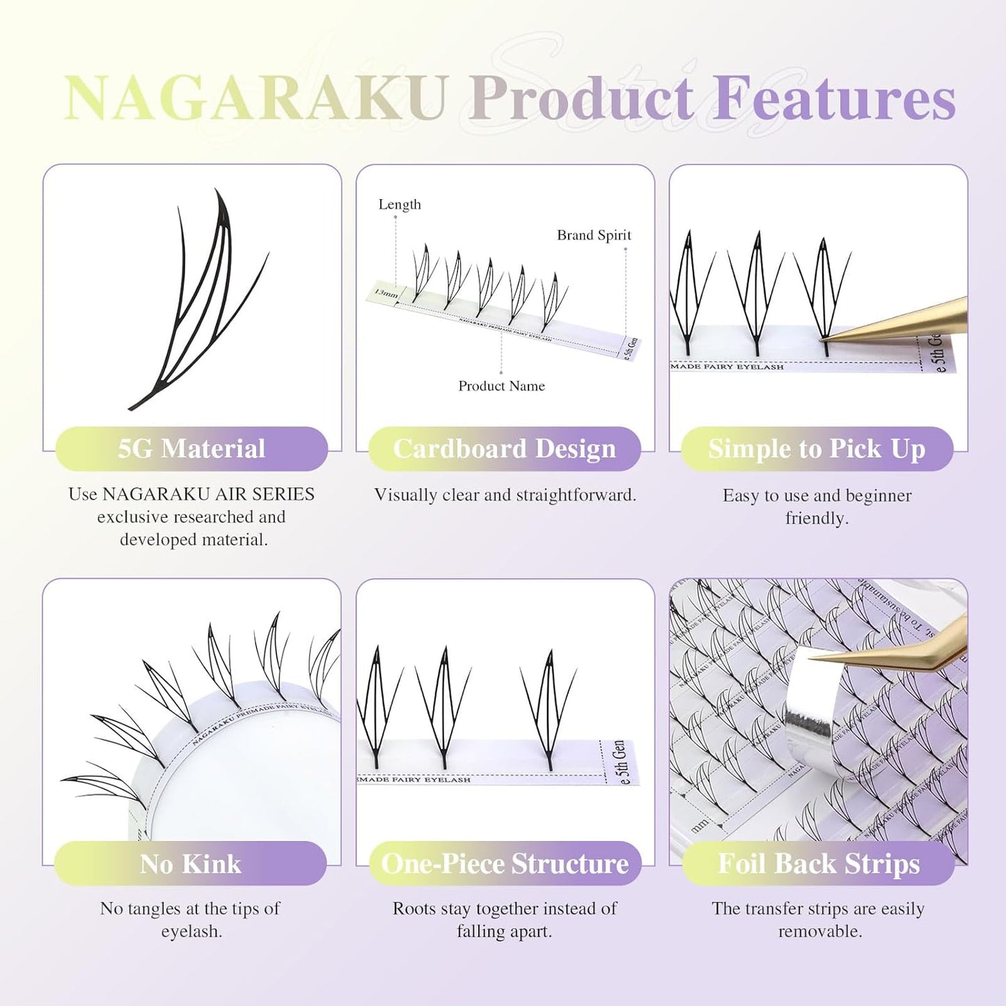 Pestañas Nagaraku Fairy
