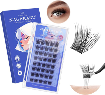 Pestañas Nagaraku DIY Autoadhesivas