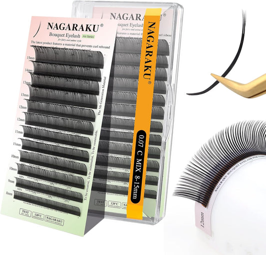 Pestañas Nagaraku Bouquet 5D