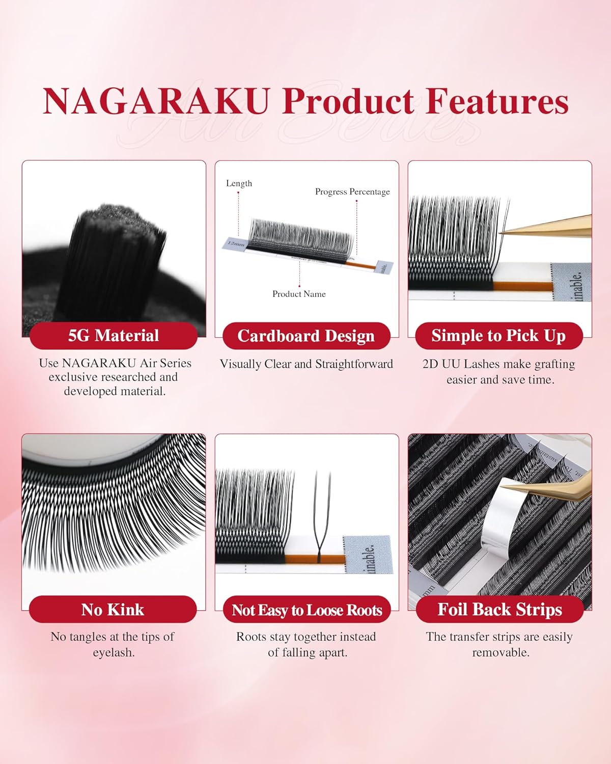 Pestañas Nagaraku 2D UU
