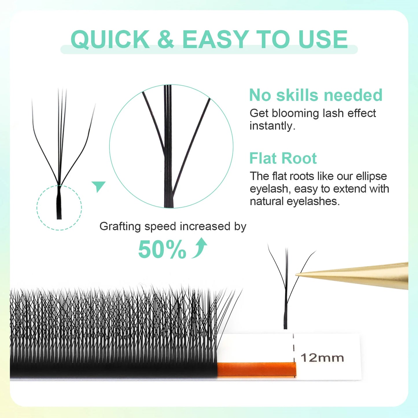 Pestañas Nagaraku Spike 3D W
