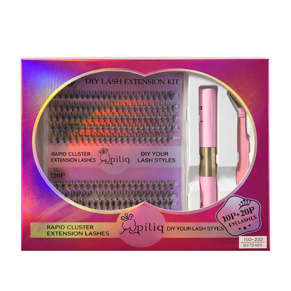 Kit Pestañas Piliq DIY Autoaplicación