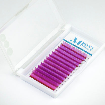 Pestañas de Colores Neon UV
