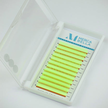 Pestañas de Colores Neon UV
