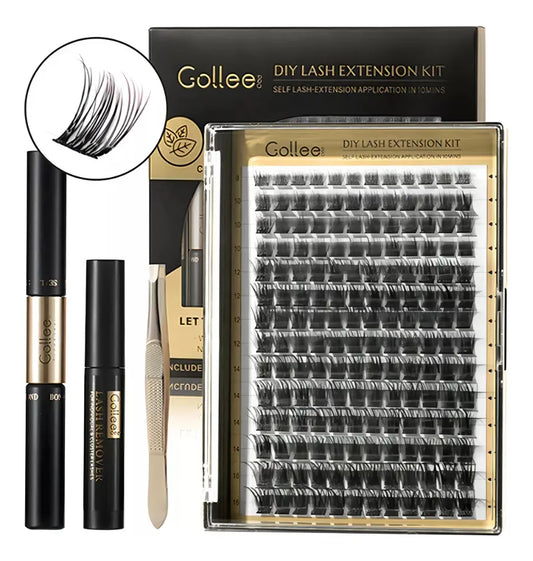 Kit Pestañas Gollee DIY Autoaplicación