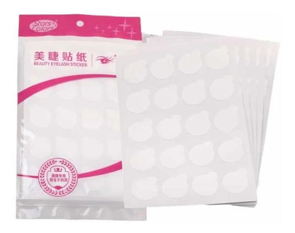 Pegatinas para Pegamento de Pestañas 100 PZS