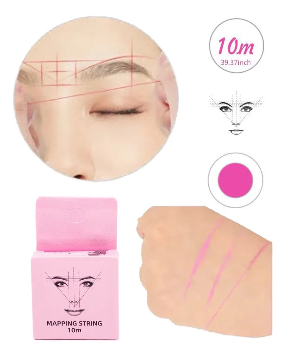 Hilo Entintado para Diseño de Cejas