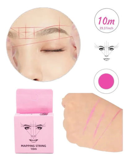 Hilo Entintado para Diseño de Cejas