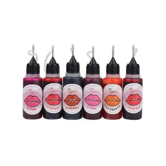 Henna para Labios 6 colores