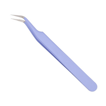Pinzas para Pestañas de Colores (Curva/ Recta)