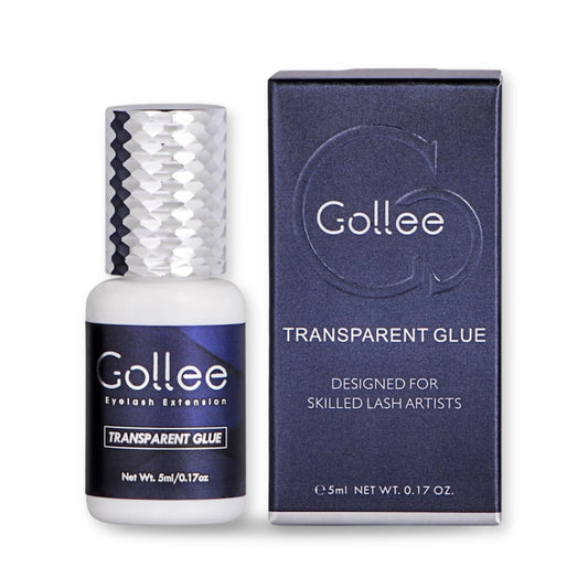 Adhesivo para pestañas Gollee Transparente 5 ml con su caja