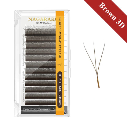 Pestañas Nagaraku W (3D a 8D)