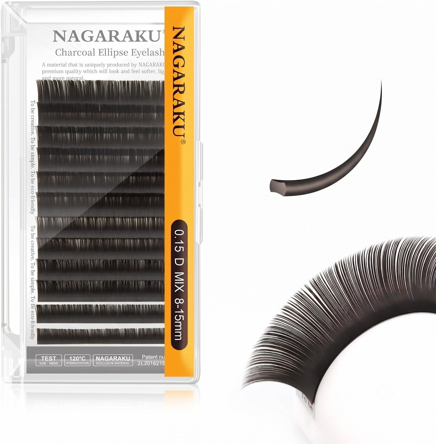 Pestañas Nagaraku Ellipse Flat