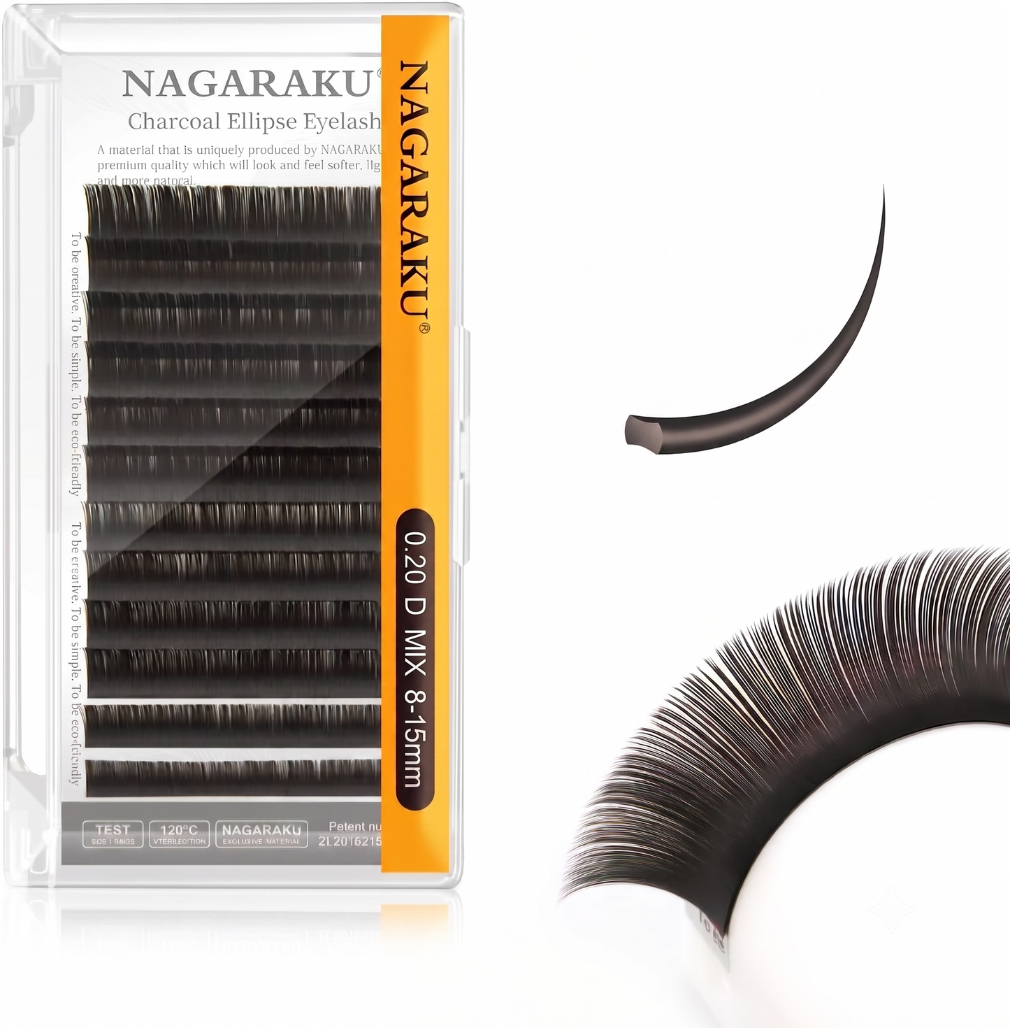 Pestañas Nagaraku Ellipse Flat