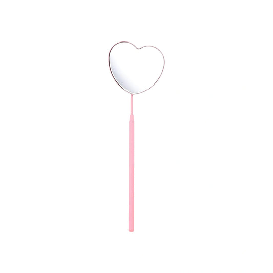 Espejo para Pestañas en forma de Corazon