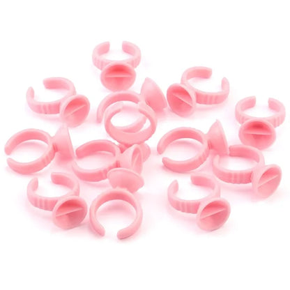 Anillo para Pegamento de Pestañas 100 PZS