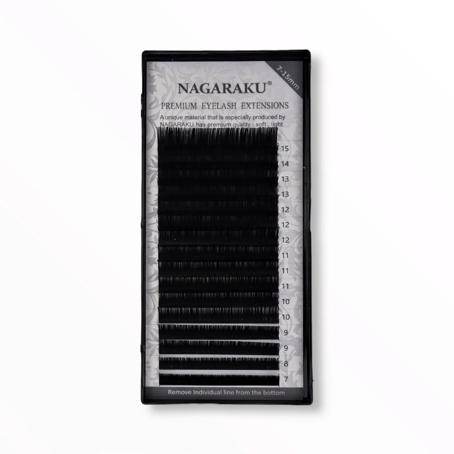 Pestañas Nagaraku Clasicas MIX (10 Piezas)
