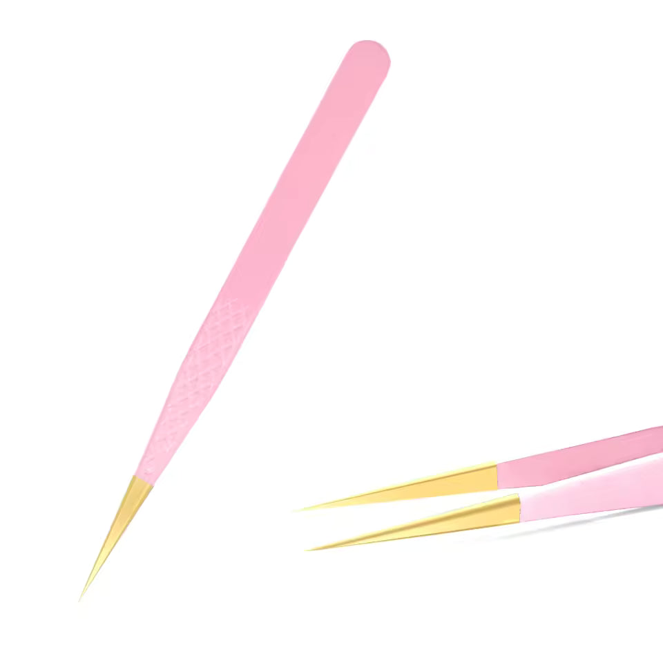 Pinzas Profesionales para Extensiones de Pestañas