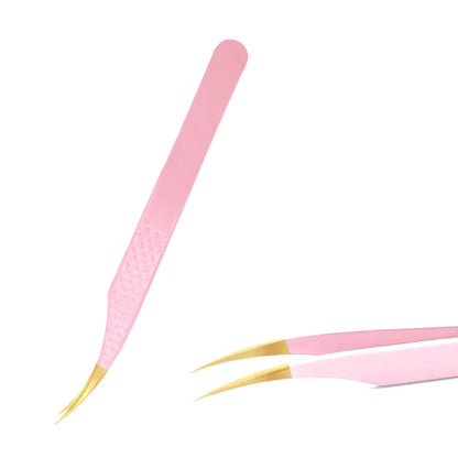 Pinzas Profesionales para Extensiones de Pestañas