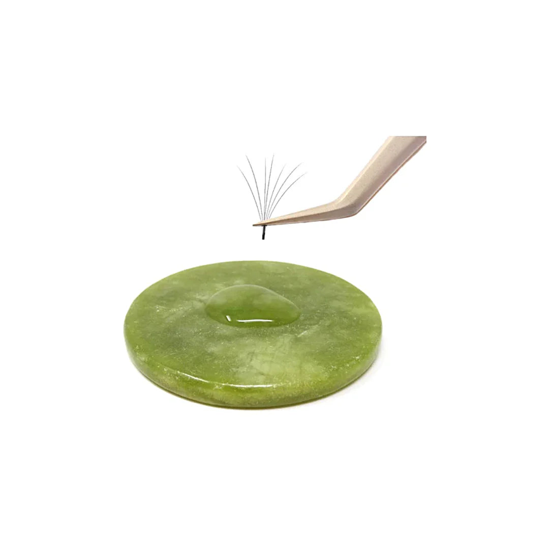 Piedra Jade para Pegamento de Pestañas