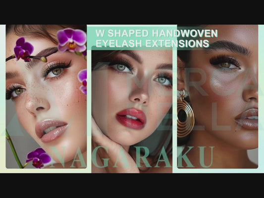 Pestañas Nagaraku W (3D a 8D)