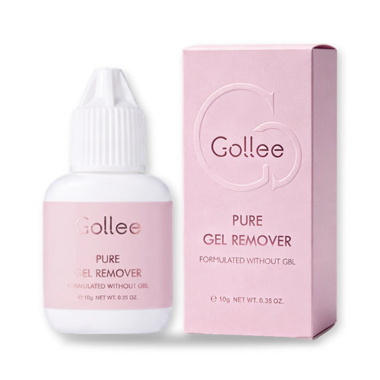 Removedor en gel para extensiones Gollee Pure Gel sin GBL 10 g con su caja