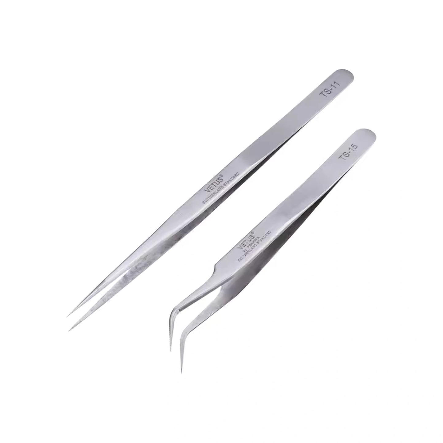 Pinzas para Pestañas Vetus (Curva/ Recta)