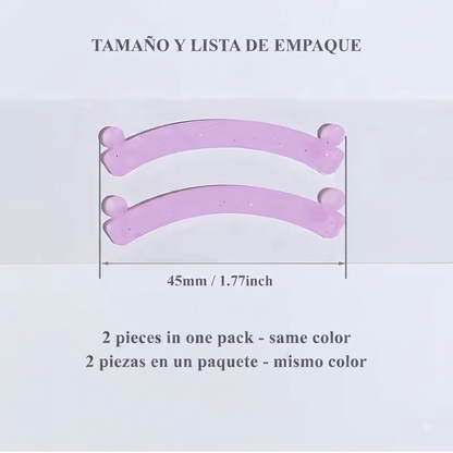 Tiras de cinta para lifting de pestañas