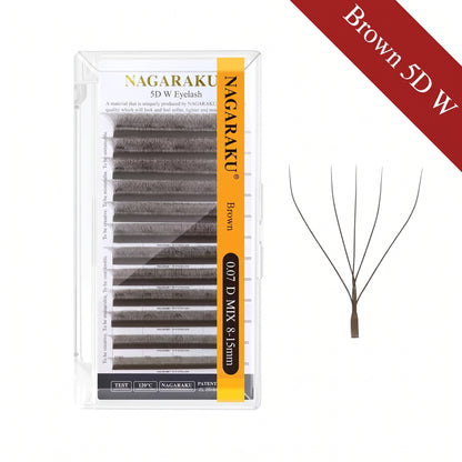 Pestañas Nagaraku W (3D a 8D)